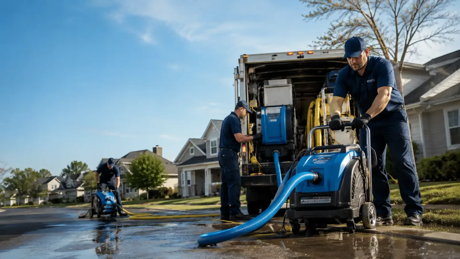 Flood Damage Cleanup in Johannesburg, MI